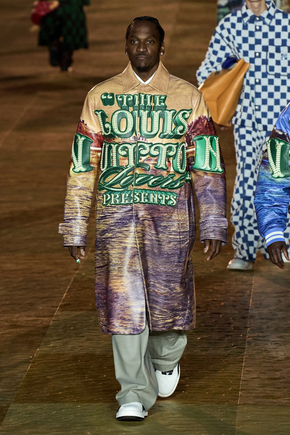 Pharrell Williams unveils his debut collection for Louis Vuitton SS24
